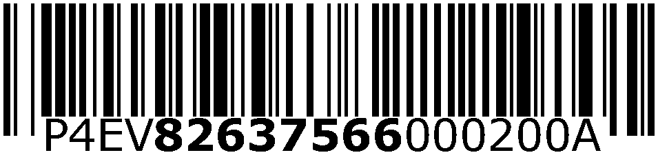 barcode?barcode=P4EV82637566000200A
